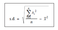 Standard Deviation